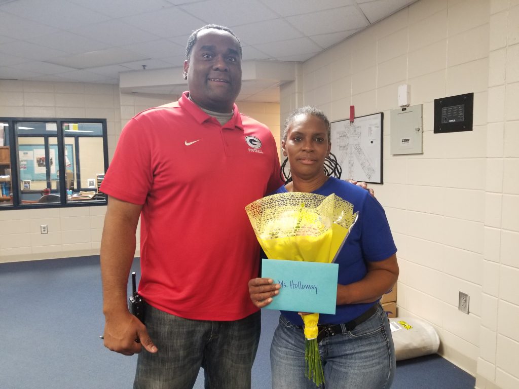 GHS Paraprofessional of the Year: Ms. Briggetta Holloway!